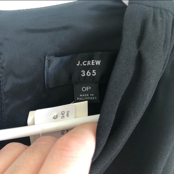 NWT J. Crew High Neck Drape Sheath Dress - Picture 7 of 7